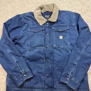Carhartt Phoenix Denim Sherpa Lined Jacket